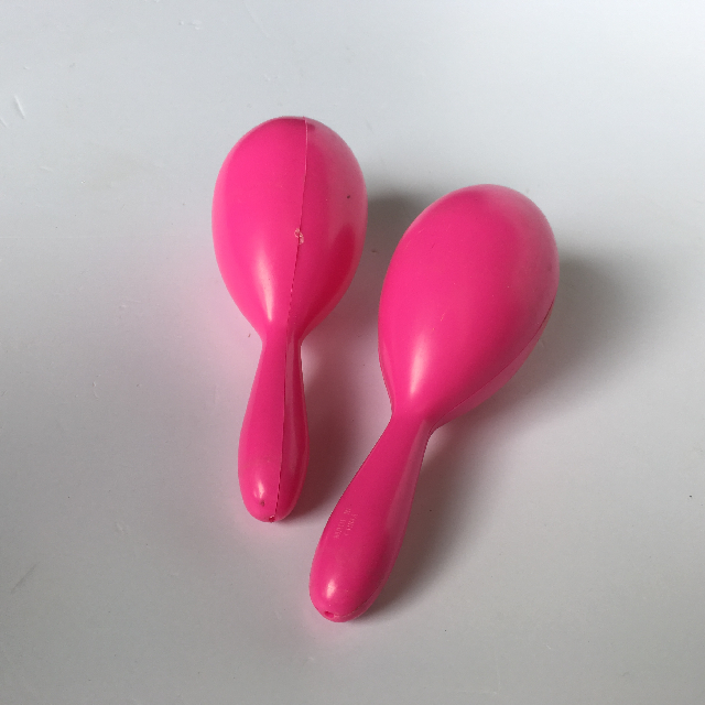 MARACAS, Pink Plastic